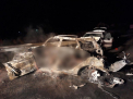 Cinci tineri au murit carbonizati in masina, dupa accidentul din Suceava, Romania. Doar o victima a fost identificata - GALERIE FOTO