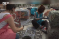 Imagini de o frumusete rara, surprinse intr-o biserica din Italia. Cativa localnici si-au propus sa creeze cel mai mare mozaic din lume - VIDEO