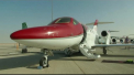 Lux la cel mai inalt nivel la o expozitie de avioane in Dubai. Cum arata un avion privat, imbracat intr-un lac cu praf de diamant - VIDEO