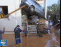 Peisaj dezastruos lasat in urma de inundatiile care au afectat trei localitati din apropiere de Atena: 90 de persoane au ajuns la spital, iar  alte 5 persoane au disparut - VIDEO