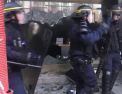 Proteste violente la Paris. Sute de oameni si-au exprimat revolta fata de noile reforme din sectorul muncii, sustinute de presedintele Emmanuel Macron - VIDEO