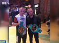Moldoveanul cu pumni de otel ramane neinvins. Constantin Bejenaru si-a aratat centura de campion mondial, versiunea WBC - VIDEO