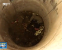 Operatiune de salvare soldata cu succes in India. O antilopa, care a cazut intr-o fantana secata, a fost scoasa de catre localnici si politisti - VIDEO