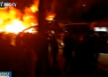 Un incendiu puternic produs la un depozit de materiale de constructii din capitala Isaelului a ucis patru oameni: "Cladirea s-a prabusit" - VIDEO