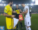 Faza inedita intr-un meci din Cupa Italiei. Inainte de meci, capitanii echipelor au facut schimb de cadouri - VIDEO
