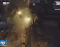 Aproape un milion de locuitori din Moscova au ramas fara caldura, dupa ce o conducta magistrala de apa calda s-a spart: strazile au fost inundate - VIDEO