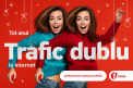 Dublu trafic Internet mobil tot anul cu abonamentele Internet Nelimitat de la Unite