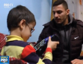 De Mos Nicolae, Calancea a impartit cadouri. Portarul moldovean le-a adus daruri copiilor si s-a ales si el cu o surpriza - VIDEO