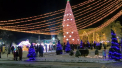 Sarbatoare cu mare fast la Orhei: a fost inaugurat cel mai inalt pom de Craciun din tara, iar decoratiile si luminitile de pe strazi au fost facute la comanda - VIDEO