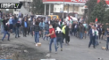 Ciocniri violente in apropierea granitei dintre Israel si Fasia Gaza. Palestinienii au aruncat cu pietre in militarii israelieni, iar unii chiar ar fi incercat sa-i atace cu cutitele - VIDEO