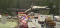 Un tren Amtrak a deraiat, a cazut de pe un pod si s-a prabusit pe o autostrada din statul Washington - LIVE VIDEO