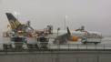 Ninsorile abundente si vantul puternic a creat haos in Germania. Aproape 200 de curse aeriene au fost anulate pe aeroportul din Frankfurt