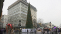 Pomul de Craciun instalat in capitala Serbiei a devenit marul discordiei intre autoritati si partidele de opozitie din tara din cauza pretului exorbitant - VIDEO
