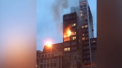 Tragedia de la Grenfell Tower, pe cale sa se repete. Incendiu la un bloc din Manchester - VIDEO
