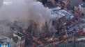 Un bloc de apartamente a fost cuprins de flacari in New York. 16 oameni, raniti - VIDEO