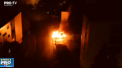 In noaptea de Revelion politistii francezi au fost in alerta. Peste o mie de masini au fost incendiate intentionat de persoane necunoscute