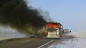 Accident de autobuz cu 52 de morti, in Kazahstan - VIDEO
