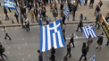 Protest de amploare in Grecia. Sute de mii de oameni au iesit in strada la Salonic, ca sa-i ceara Macedoniei sa renunte la denumirea identica cu cea a regiunii de nord a Greciei - VIDEO