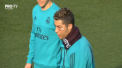 Cristiano Ronaldo sau Rocky? Motivul pentru care atacantul portughez a aparut la antrenamentul Realului cu ochiul vanat - VIDEO