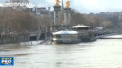 Parisul se pregateste pentru inundatii de proportii, pe masura ce nivelul fluviului Sena creste vazand cu ochii. Cladirile din apropiere, in alerta, iar militarii sunt pregatiti sa evacueze localnicii - VIDEO