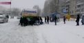 Moscova este afectata de cele mai mari ninsori din aceasta iarna. In ultimele doua zile a nins aproape fara oprire - VIDEO