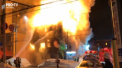 Un incendiu devastator a mistuit un centru pentru persoane fara adapost din Japonia. 16 oameni se aflau in cladire cand au izbucnit flacarile - VIDEO