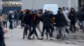 Focuri de arma intr-un oras din Italia. Patru imigranti din Africa au ajuns cu rani la spital, dupa ce au fost impuscati de un individ - VIDEO