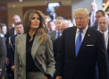Gestul Melaniei fata de Donald Trump pe un aeroport din Florida. Tensiunile dintre ei sunt evidente - VIDEO