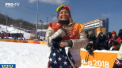 In conditii extrem de dificile si cu rafale puternice de vant, americanca Jamie Anderson a cucerit aurul olimpic in proba de slopestyle - VIDEO