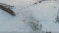 Avionul prabusit in Rusia era intact inainte de impactul cu solul. Filmare cu drona - VIDEO