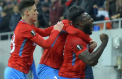 Victorie istorica si un pas spre etapa urmatoare. FCSB a invins-o pe Lazio Roma cu 1 la 0, in play-off-ul turneului Europa League - VIDEO