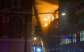 Incendiu de proportii in America. O cladire istorica din statul Iowa a fost cuprinsa de flacari