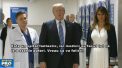 Persoanele care au fost ranite in urma atacului de la un liceu din Florida au primit o vizita neasteptata. Donald Trump si sotia sa au mers la spitalul unde se trateaza victimele - VIDEO