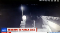 Conflict intre Turcia si Grecia, dupa ce un doua vase s-au ciocnit, in Mareea Egee. Presa a obtinut imagini