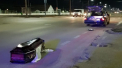 Asa ceva nu ai mai vazut. Au pierdut mortul intr-o intersectie. Sicriul a cazut dintr-o masina a unei firme de pompe funebre - GALERIE FOTO si VIDEO