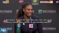 Dupa mai bine de un an, a revenit si a castigat. Serena Williams a invins, in doua seturi, o tenismena din Kazahstan, la turneul de la Indian Wells - VIDEO