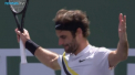 E de neoprit. Federer e in finala de la Indian Well unde ul va intalni pe Juan- Martin Del Potro - VIDEO