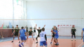 Duel incins, in semifinalele Campionatului Moldovei la volei masculin. Dinamo MAI a pierdut mansa tur in fata echipei USM - VIDEO