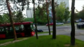 Autobuz scapat de sub control, in timp ce soferul plecase la WC. Pe cine a lasat la volan