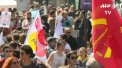 Mii de oameni au iesit pe strazile din Franta pentru a manifesta impotriva politicilor fiscale ale presedintelui Emanuel Macron