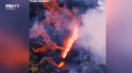 Imagini infioratoare in Hawaii, unde lava vulcanului care a erupt a mistuit zeci de locuinte - VIDEO
