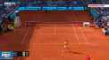 Seria uluitoare a lui Rafael Nadal a luat sfarsit. Tenismanul spaniol a cedat in sferturile de finala de la Madrid, dupa 50 de seturi castigate la rand - VIDEO