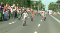 PMAN a devenit un mare teren de joaca. Sute de copii au dat navala la o competitie iute - pe doua roti. Picii s-au intrecut pe biciclete, iar cei care au ajuns primii la finish, au primit cate o medalie - VIDEO