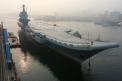 Primul portavion construit in intregime in China, testat pe mare
