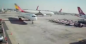Coliziune intre doua avioane de pasageri, pe un aeroport din Turcia: unul tocmai a aterizat, iar altul urma sa decoleze - VIDEO