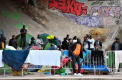 Cea mai mare tabara de migranti din Paris, de peste 3 mii de oameni, evacuata de fortele de ordine - FOTO si VIDEO