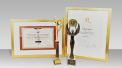 Moldtelecom a primit " Mercuriul de Aur" si titlul de "Laureat" pentru activitate de succes si rezultate impresionante obtinute in 2017