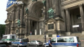 Un individ, care agita un cutit si avea un comportament violent si haotic, in catedrala din centrul Berlinului, impuscat in picior de un politist - VIDEO