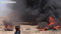 Situatie tensionata la frontiera dintre Israel si Fasia Gaza. Patru palestinieni au murit in urma confruntarilor cu militarii israelieni - VIDEO