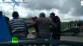 Motivul pentru care un parapantist rus a fost snopit in bataie de catre un grup de georgieni - VIDEO